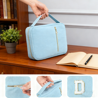 Top usine conception personnalisée doux velours côtelé Bible cadeau Bible fourre-tout étui de transport Bible couverture