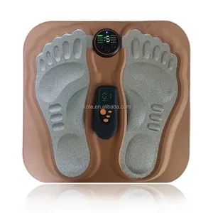 EMS alas pemijat kaki pintar 3D, bantalan relaksasi otot terapi pemulihan sirkulasi darah pijat kaki Jepang