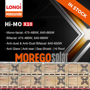 Longi năng lượng mặt trời hi-mo X10 bảng điều khiển năng lượng mặt trời khung đen 480W 475W 485W 490W 500W LR7-54HVH <span class=keywords><strong>PV</strong></span> mô-đun cho nhà năng lượng mặt trời Hệ thống lưu trữ năng lượng - Product Image 5