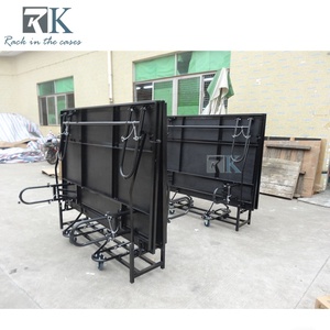 เวทีเหล็กพับได้ปรับระดับได้ 40-60 ซม. สำหรับงานเลี้ยง ตกแต่งเวที ลดราคา - Product Image 6