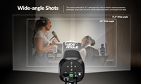 Caméra de diffusion en direct AVMATRIX avec autofocus, zoom 10x, 1080p, avec microphone externe