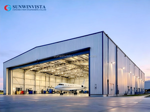 Hangar de Aviación de Acero sin Columnas, Amplio Espacio para Estacionamiento y Mantenimiento de Aeronaves en Bases Aéreas - Product Image 6