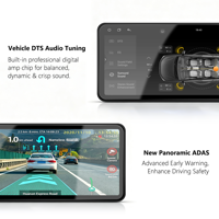 Autoradio Android 12,3 pouces pour Honda CR-V 2007-2011, écran tactile, autoradio GPS, lecteur de navigation avec cadre de fixation