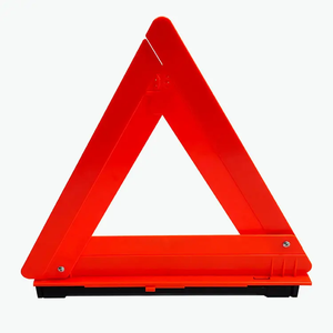 Signal de circulation de sécurité routière arrêt de route rouge panneaux routiers de triangle rouge - Product Image 3