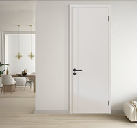 Portes intérieures en bois massif de style moderne, adaptées à la décoration intérieure des résidences, des hôtels, des bureaux et autres lieux.