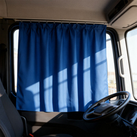 Rideaux de camion isolés thermiquement pour l'hiver, usage intensif |   Accessoires intérieurs de voiture fabriqués en usine : pare-brise avant et vitres latérales