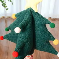 Sapin Noël Arbre à Chat Griffoir Chat avec Cachette 85 cm Lin Style Mignon Toutes Saisons Intérieur Empreinte Réduite Tour Chat