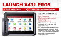 Nouveau Scanner de Diagnostic pour voitures Obd2 programmateur d'ordinateur de voiture Launch X431 Pro5 431 Pro 5