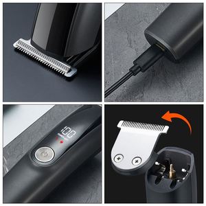 Machines de barbier professionnelles, ensemble multifonctionnel pour couper les poils du nez et de la barbe, pour les entreprises - Product Image 3