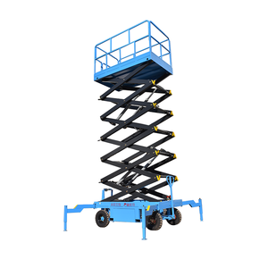 1.5 ton <span class=keywords><strong>3</strong></span> metre Kendinden Tahrikli Elektrikli Makaslı Platform İtmeli Çekmeli Kaymaz Platform 2 Kişilik Kapasite - Product Image 1