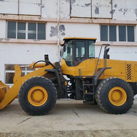 Front End Loader 5 Ton 3 Meter Kubik Bucket 4WD Wheel Loader Konstruksi Pertambangan Penanganan Material Penjualan Langsung Pabrik