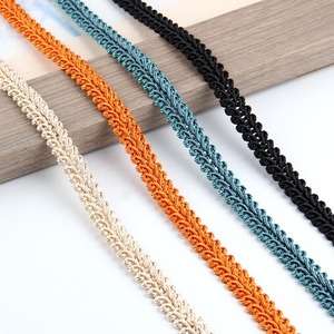 Passamaneria in pizzo nero etnico europeo per tende, decorazioni per camion, accessori per copridivano, passamaneria a forma di <span class=keywords><strong>centipede</strong></span> piccola - Product Image 3