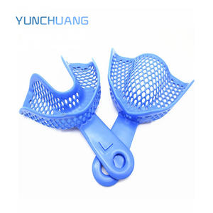 ถาดพิมพ์ฟันแบบใช้แล้วทิ้ง ถาดพลาสติกสำหรับทำฟันปลอม อุปกรณ์พิมพ์ฟัน/ช่องปาก สามารถฆ่าเชื้อด้วยอุณหภูมิสูงได้ - Product Image 5