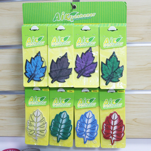 오래 지속되는 맞춤 제작 차량용 종이 걸이형 향수 트리 디자인 탈취제 냄새 방향제 백미러 향기 - Product Image 3