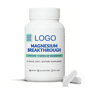 Cápsulas de Magnesio 7 en 1, Suplemento Innovador de Magnesio, Cápsulas de Glicinato de Magnesio - Product Image 1