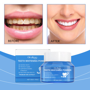 Oralhoe polvere dentale <span class=keywords><strong>per</strong></span> lo sbiancamento dei <span class=keywords><strong>denti</strong></span> delicata <span class=keywords><strong>pulizia</strong></span> delle macchie e dei <span class=keywords><strong>denti</strong></span> gialli cura orale fresca - Product Image 1