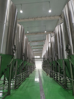 Cuve de Fermentation en Acier Inoxydable 500L 1000L 1500L 2000L – Équipement de Fermentation pour Brasseries Industrielles à Grande Échelle