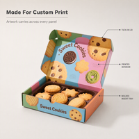 Boîte d'expédition en papier kraft ondulé personnalisée avec fermeture auto-adhésive, écologique, pour l'emballage e-commerce et la livraison au détail