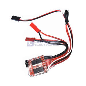 ESC bidireccional de 10A, 20A, 30A con freno y sin freno, conmutable, para coches de control remoto RC de uso marino - Product Image 1