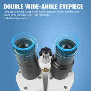 Microscope binoculaire stéréoscopique E40X pour réparation, soudage et inspection de téléphones portables de niveau professionnel haute définition - Product Image 5