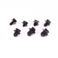 Kit de clips de câble de voiture universels de haute qualité attaches de pare-chocs en plastique Clips de goupille poussoir automatique attaches de panneau en Nylon économiques pour tous