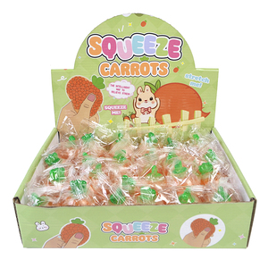 Juguete Antiestrés de Zanahoria de Simulación, Nuevo y Único, de Peluche TPR, Suave, para Niños y Niñas, Venta al Por Mayor - Product Image 6