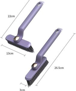 Brosse de nettoyage rotative à 360 degrés pour les fentes, brosse de toilette pour salle de bain, nettoyage des joints de carrelage de douche, des coins morts et des interstices - Product Image 1