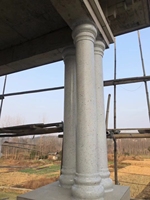 Moule en plastique ABS pour colonne romaine, pour la rénovation de maisons et les produits en béton