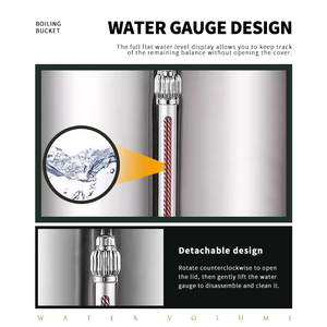 WINNERS restaurante uso caldera de agua eléctrica temperatura ajustable dispensador de bebidas calientes mucho tiempo mantener caliente - Product Image 6