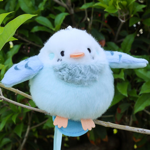 Peluche a Forma di Uccellino con Supporto Magnetico, Imbottito in Cotone PP, Bambola Realistica, Regalo per Bambini e Bambine, Idea Regalo di Compleanno - Product Image 5