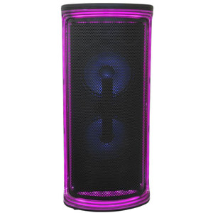 Rechargeable Bluetooth <b>Speaker</b> 2x6 With <b>USB</b> SD Card LED Lights Portable - Product Image 1