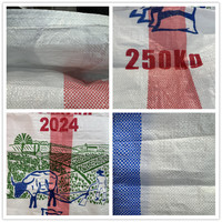 Sacs Tissés de 250kg Exportés à Madagascar, Sacs de Grain Tissés pour les Marchés Africains, Sac Tissé pour Blé Personnalisé, Sac de Riz