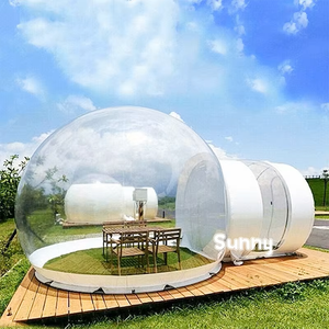 Party Balloons Decorations Clear Inflatable Bounce <strong>Bubble</strong> House Inflatable <strong>Trampoline</strong> Dome <strong>Bubble</strong> Balloon House Outdoor Tent - Product Image 3