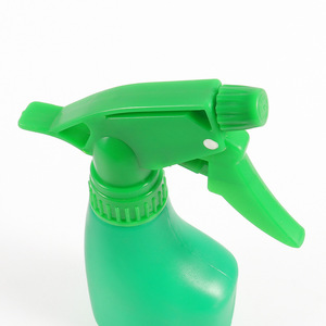 Handheld Sprayer 1 Liter Green Plastic Manual Trigger Gun For Home Gardening Watering Can - Product Image 2