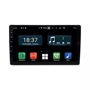 9inch universal android car audio radio 64gb car video stereo dvd player with carplay android auto DSP