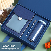 Vente en gros d'ensemble de papeterie de bureau esthétique avec stylo et flacon carnet de notes d'affaires personnalisable coffret cadeau agenda