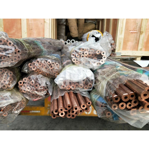 Seamless Red Brass <strong>Pipe</strong> Steel C11000 <strong>22mm</strong> 32mm Diameter Roll Pattern Tube <strong>Copper</strong> <strong>Pipes</strong> for Plumbing Welding Bending Processing - Product Image 3