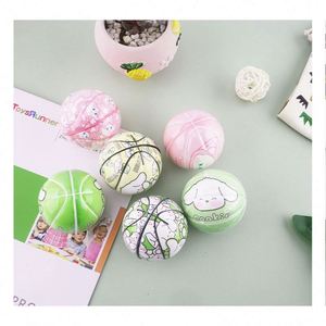 Oem Plastic Foam Pu Softball <b>Ball</b> Stress Football Face Relief Rainbow Toy Wholesale Printing Customizable Size Stress <b>Ball</b> - Product Image 3