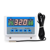 Nouveautés XH-W3103 Contrôleur de température numérique LCD, thermostat avec capteur