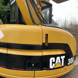 308รถขุดขนาดเล็กของหนอนผีเสื้อมือสองพร้อมรถปราบดินมือสอง308E2ขุดขนาดเล็ก8ตัน - Product Image 1