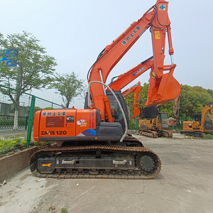 รถขุด Hitachi Zaxis 120-3G ปี 2023 ใช้งานน้อย 12 ตัน มอเตอร์ 0.6 ลูกบาศก์เมตร  ความจุบุ้งกี๋ 0.6 ลูกบาศก์เมตร งานก่อสร้าง ขนย้ายดิน Kawasaki - Product Image 4