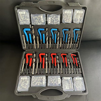 261 pièces Kit de réparation de filetage de vis outils à main bobines Kit d'outils d'installation d'insertion de filetage