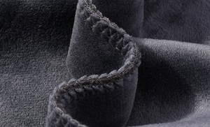 Felpa Oversize Personalizzata in Pile Silver Fox 400GSM Anti-Pilling con <span class=keywords><strong>Collo</strong></span> a Costine <span class=keywords><strong>per</strong></span> Uomo, Autunno Inverno - Product Image 5
