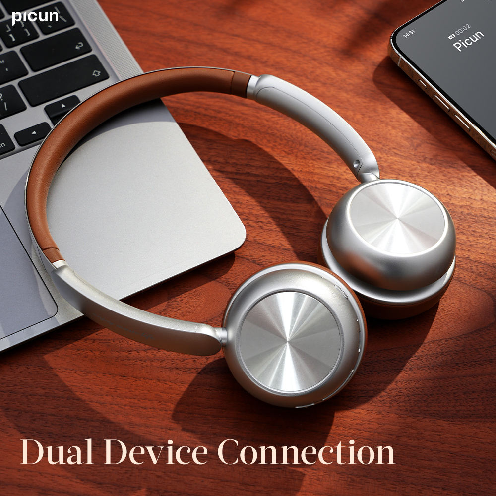 Picun R2 Pro Open Ear Noise Cancelling Headphones Bluetooth