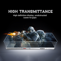 Protection d'écran en verre trempé pour téléphone 2.5D 9H transparente anti-rayures, couverture complète pour ZTE Nubia RedMagic 10 10S PRO+ Air
