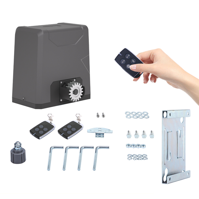 Modern Remote App Control Automatic Sliding Gate Opener Kit with AC Brushless Motor 2000kg Capacity CE Certified