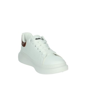Sneakers basse bianche/in pelle 171650 scarpe eleganti da passeggio - Product Image 5