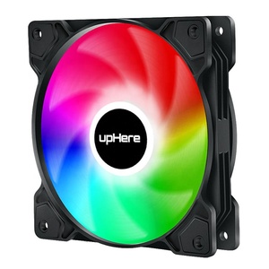 Uphiere Hàng Có Sẵn Quạt Vỏ PWM RGB 4 Chân Quạt Tản Nhiệt Máy Tính Quạt DC Quạt Làm Mát - Product Image 2