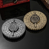 Dragon Sword Roulette Dés métalliques Jouet de décompression amusant 7-en-1 Dés du MDN avec boîte cadeau