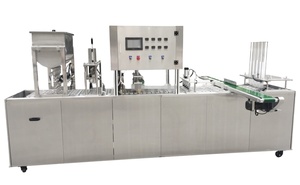 Machine de remplissage et de scellage automatique de gobelets avec fonction de lavage des gobelets pour la Jordanie - Product Image 1